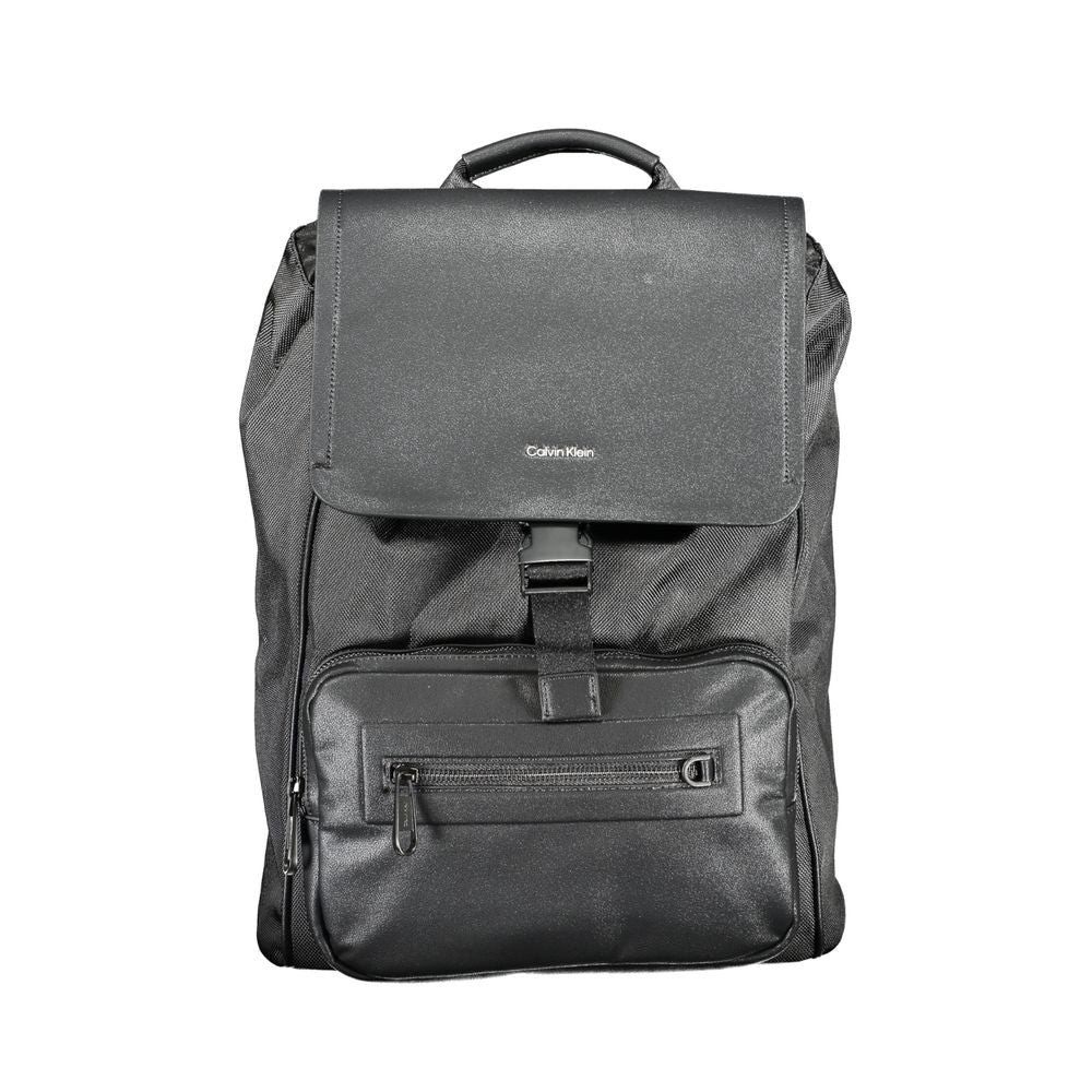 Calvin Klein Nero Polyester Men's Backpack | Regal Royce