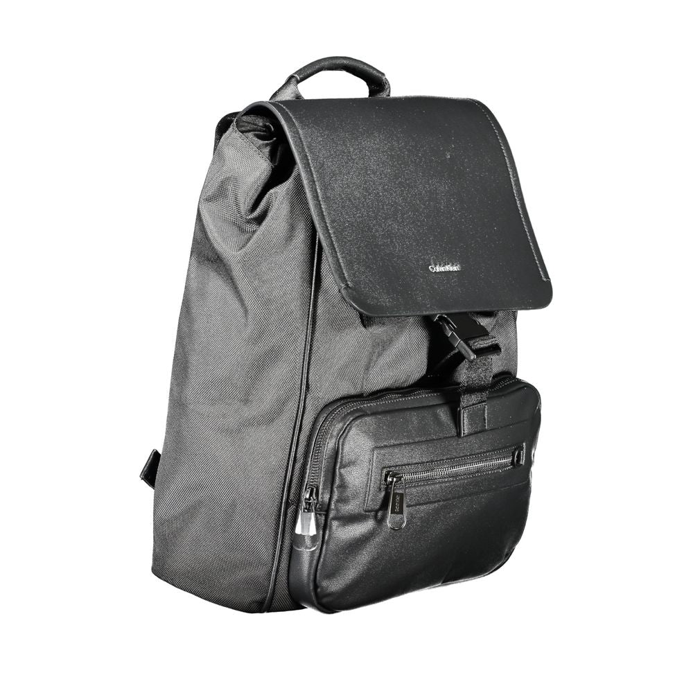 Calvin Klein Nero Polyester Men's Backpack | Regal Royce