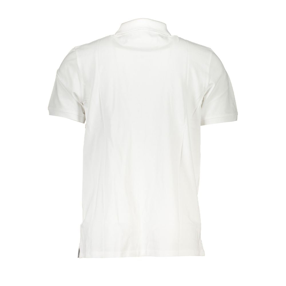 Timberland Bianco Cotton Men Polo Shirt | Regal Royce