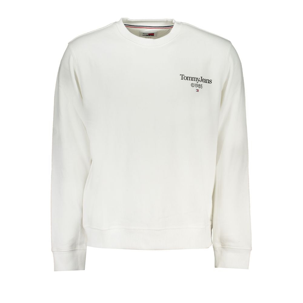 Tommy Hilfiger White Cotton Men's Sweatshirt | Regal Royce