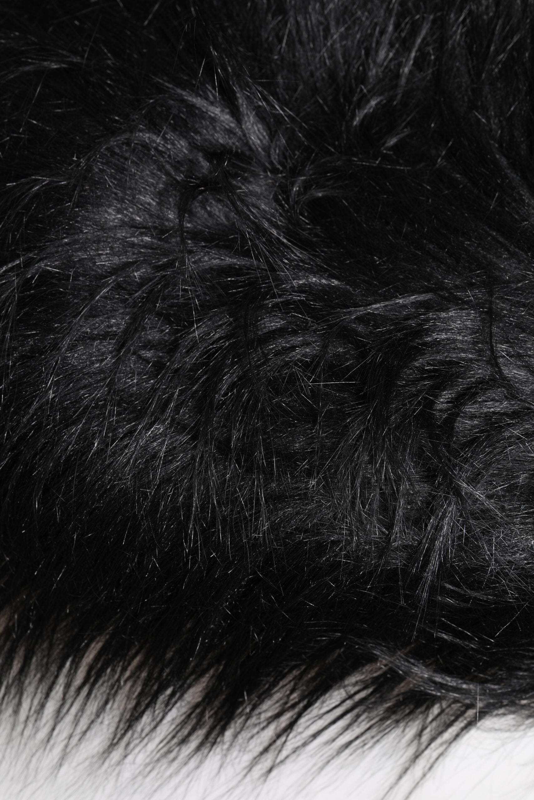 Dolce & Gabbana Black Acrylic Fur Womens Bucket Hat | Regal Royce