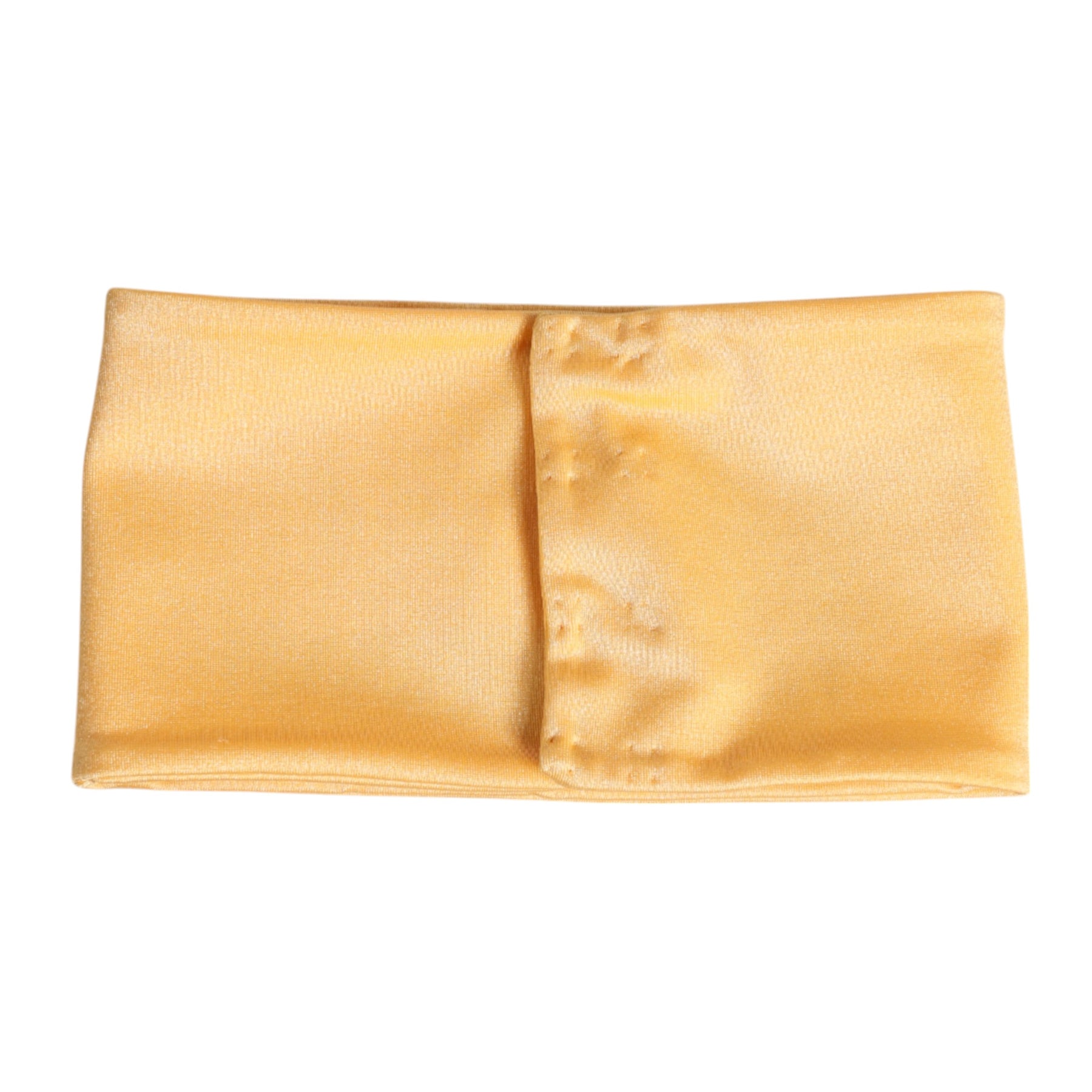 Dolce & Gabbana Yellow Nylon Stretch Women Neck Warmer Scarf | Regal Royce