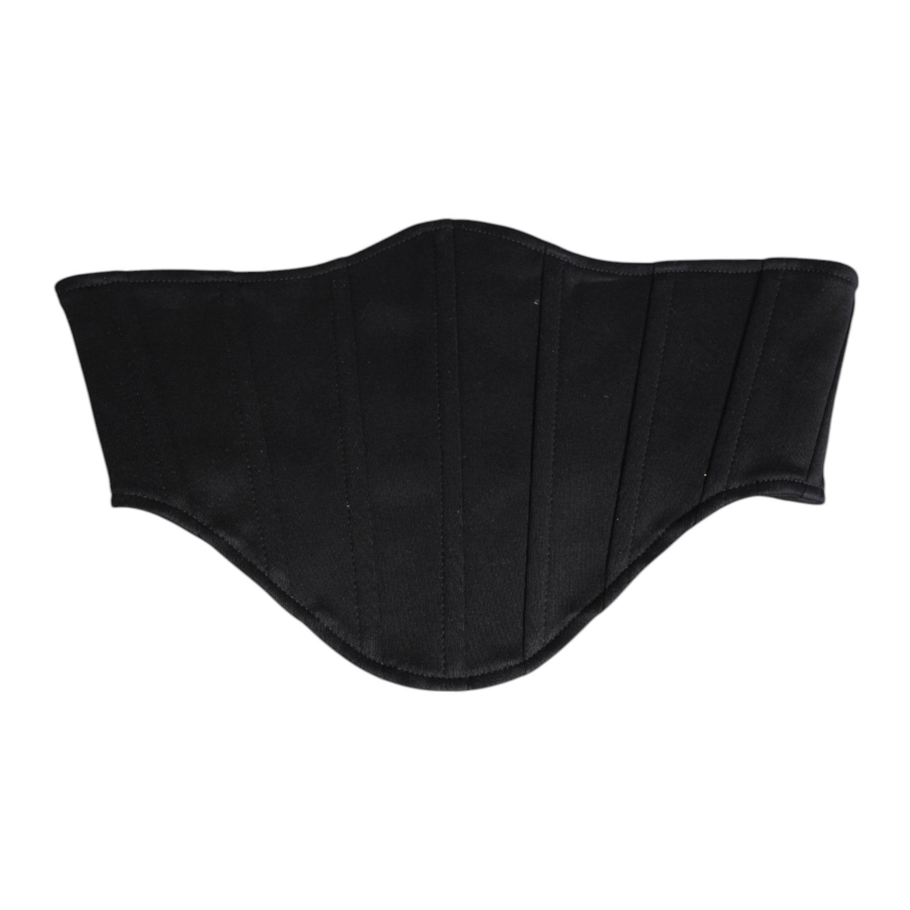 Dolce & Gabbana Black Cotton Waist Tuxedo Belt Cummerbund | Regal Royce