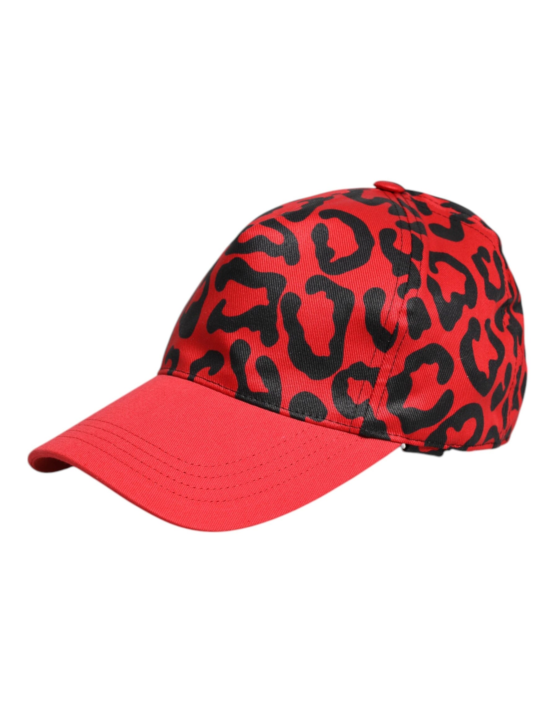 Dolce & Gabbana Red Cotton 6 Panels Women Baseball Cap | Regal Royce