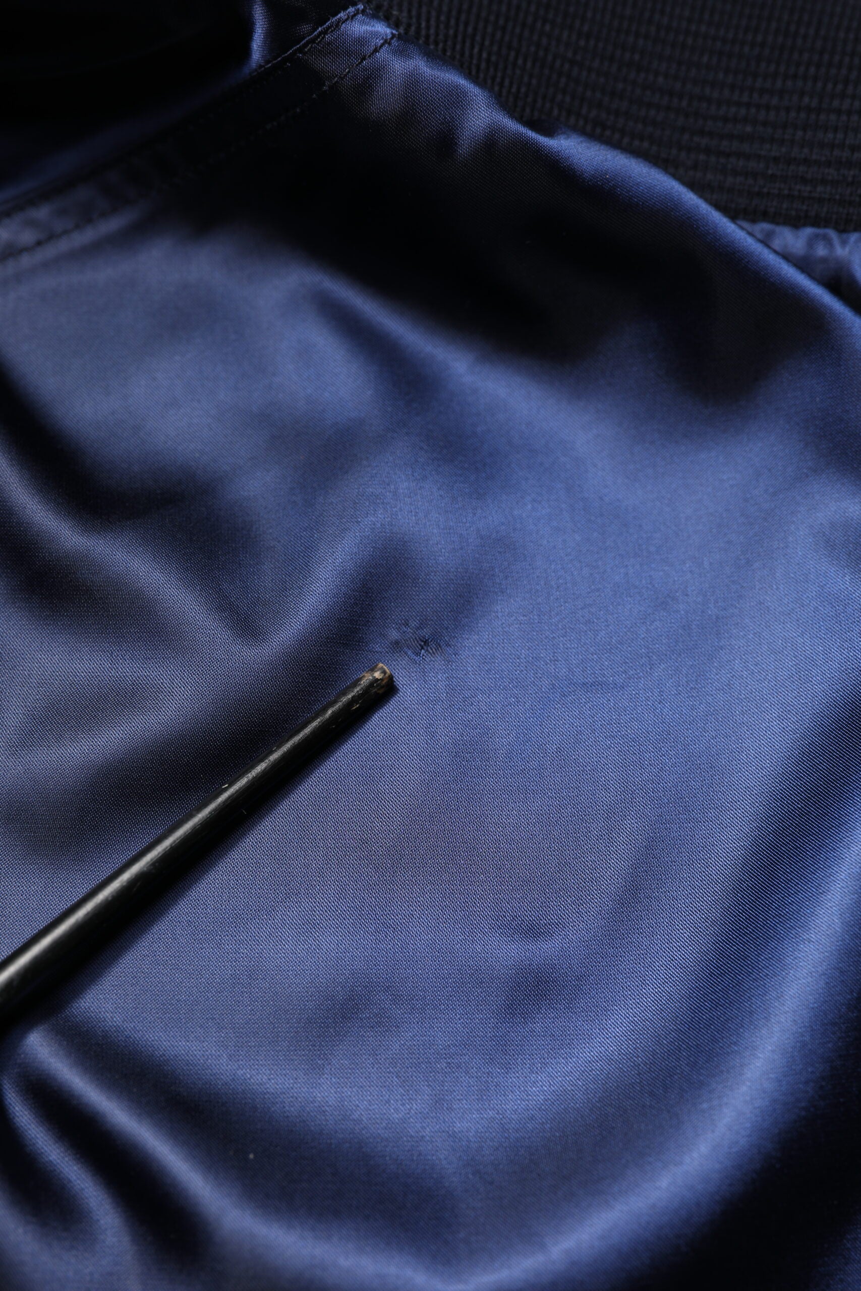 Dolce & Gabbana Blue Nylon DG Crown Full Zip Bomber Jacket | Regal Royce