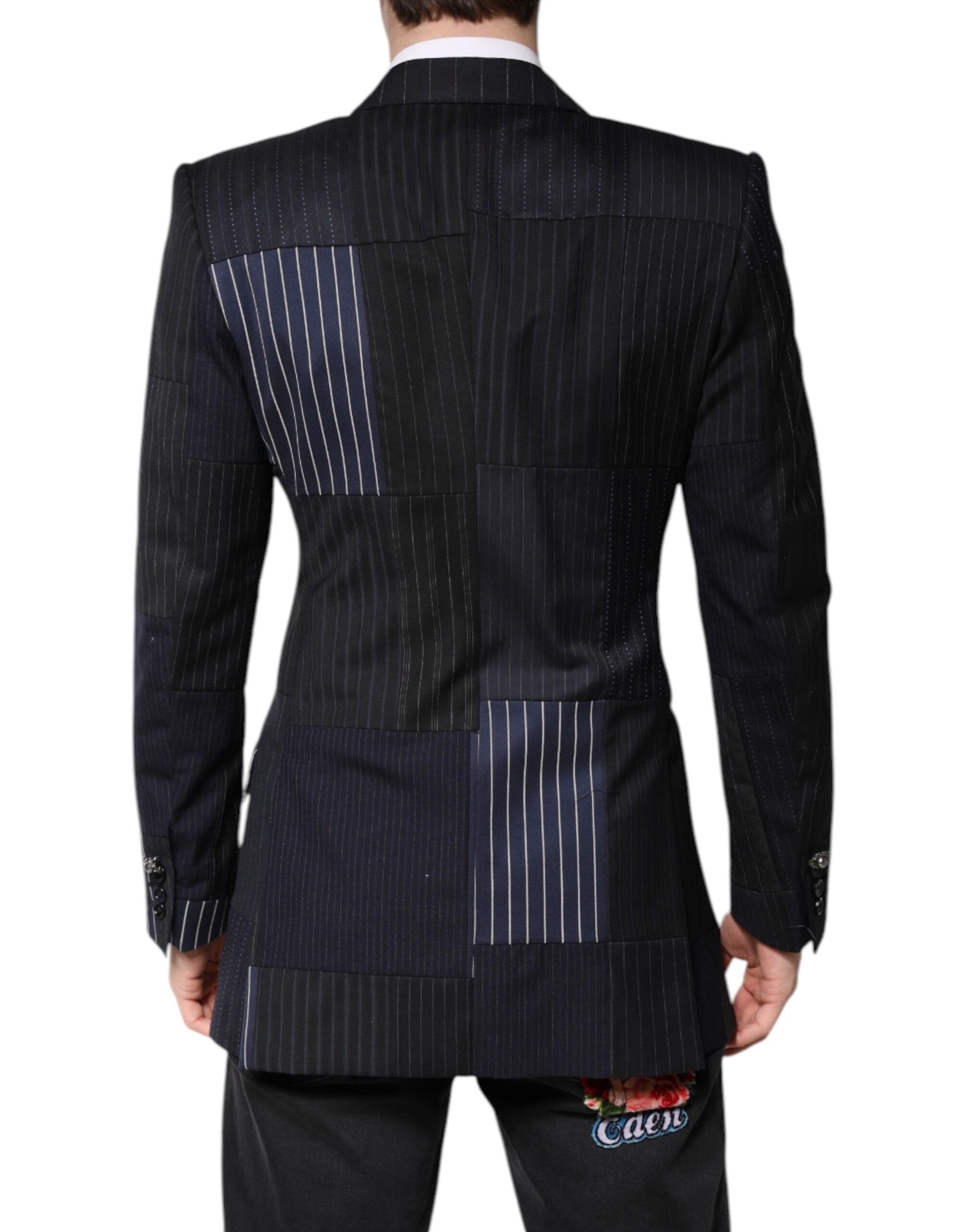 Dolce & Gabbana Multicolor Patchwork Jacket Coat Suit Blazer | Regal Royce