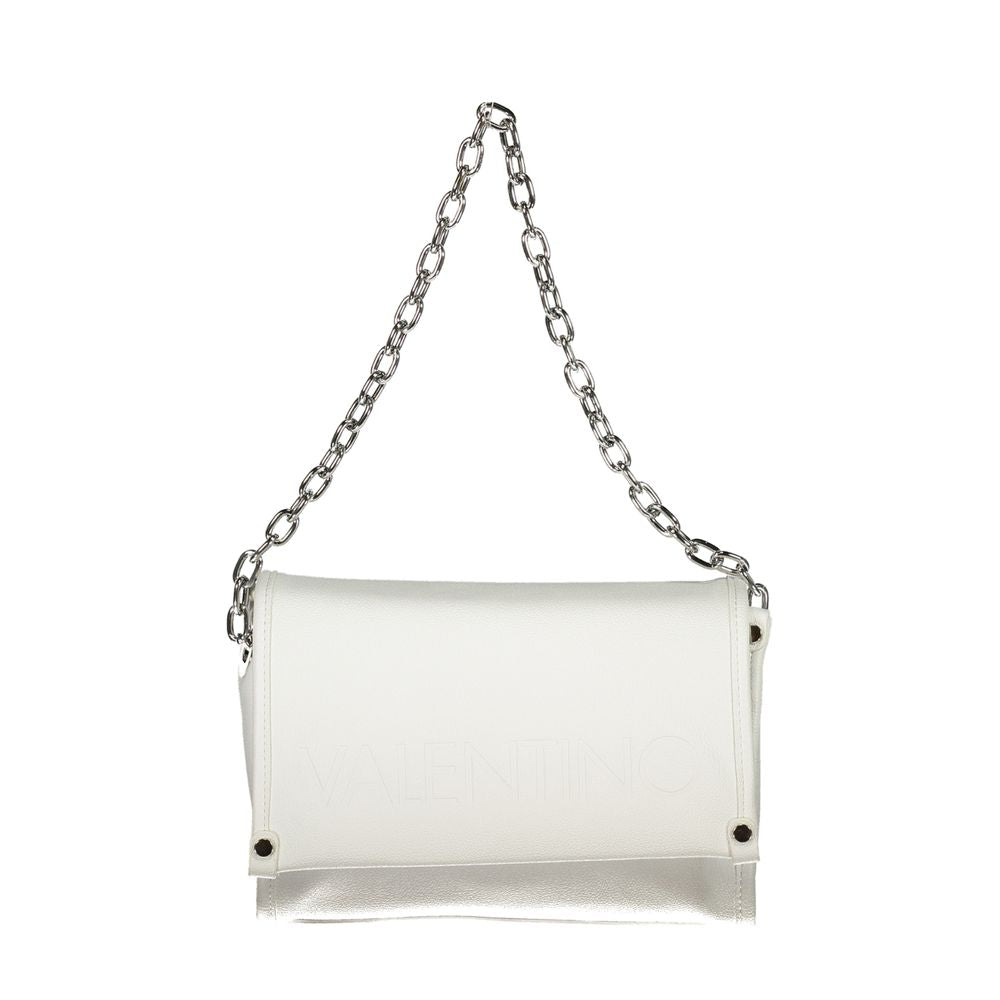Mario Valentino Bianco Poliuretano Women Handbag | Regal Royce