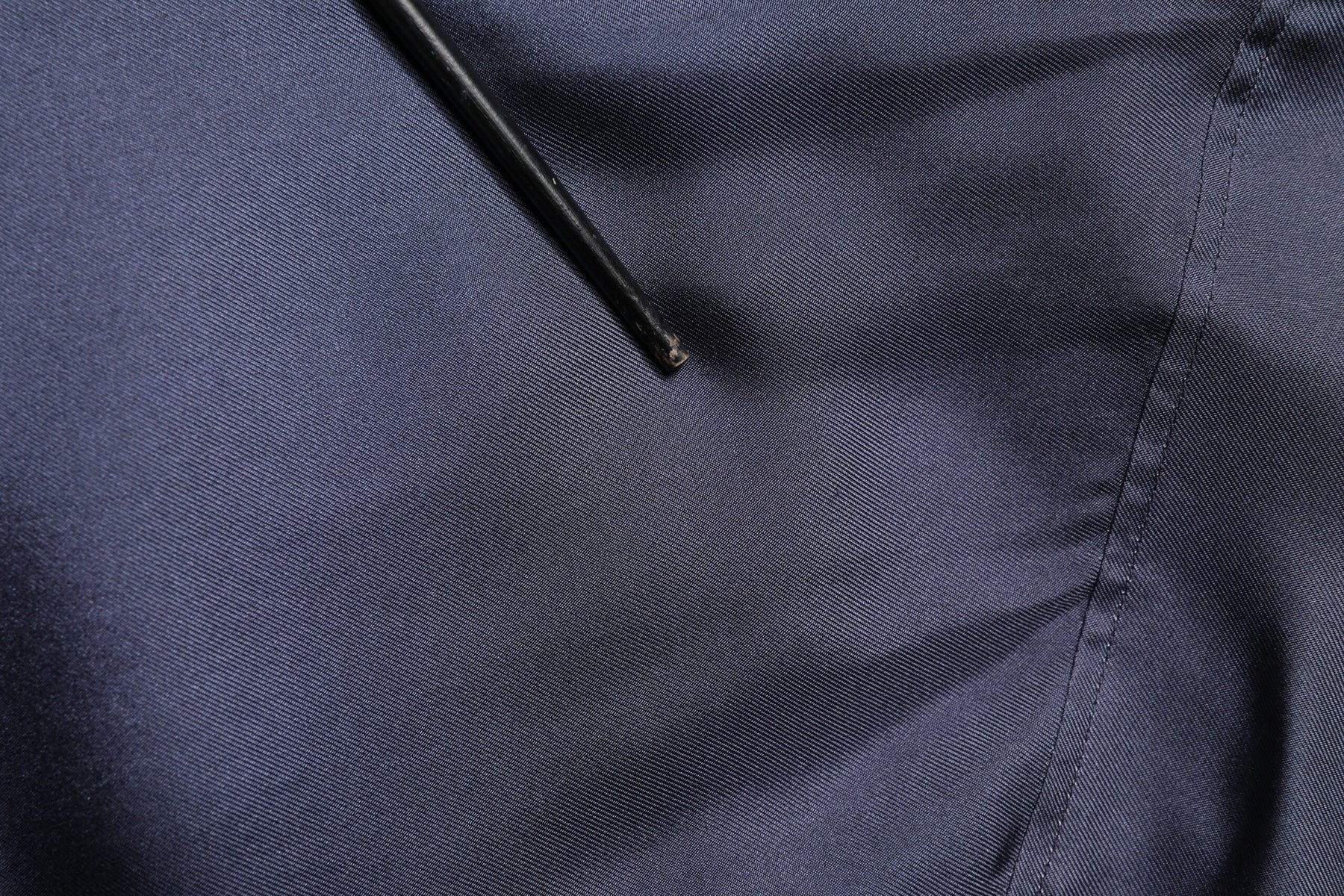 Dolce & Gabbana Dark Blue Silk Double Breasted Shirt | Regal Royce