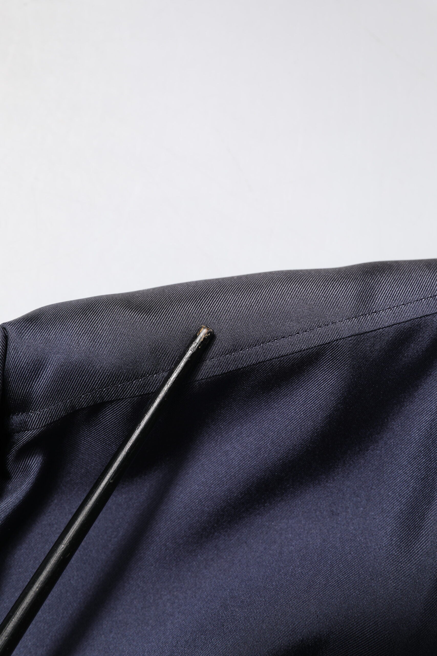 Dolce & Gabbana Dark Blue Silk Double Breasted Shirt | Regal Royce