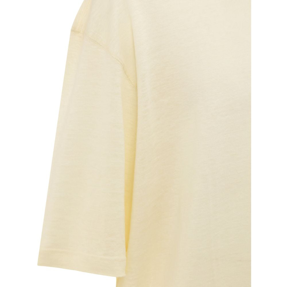 Corneliani Yellow Linen T-Shirt | Regal Royce