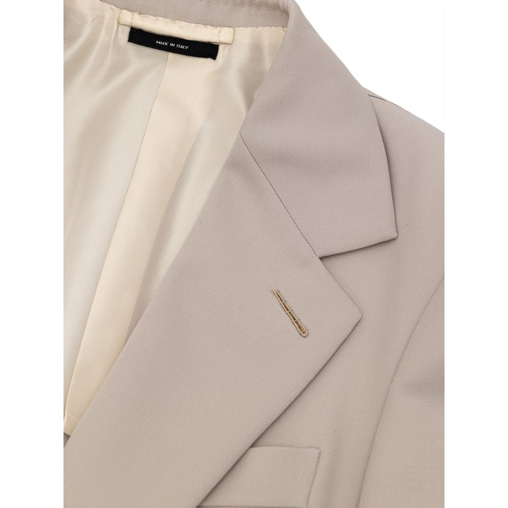 Tom Ford Beige Wool Blazer | Regal Royce