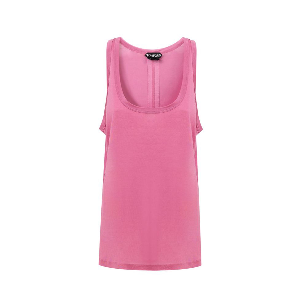 Tom Ford Pink Silk Tank Top | Regal Royce