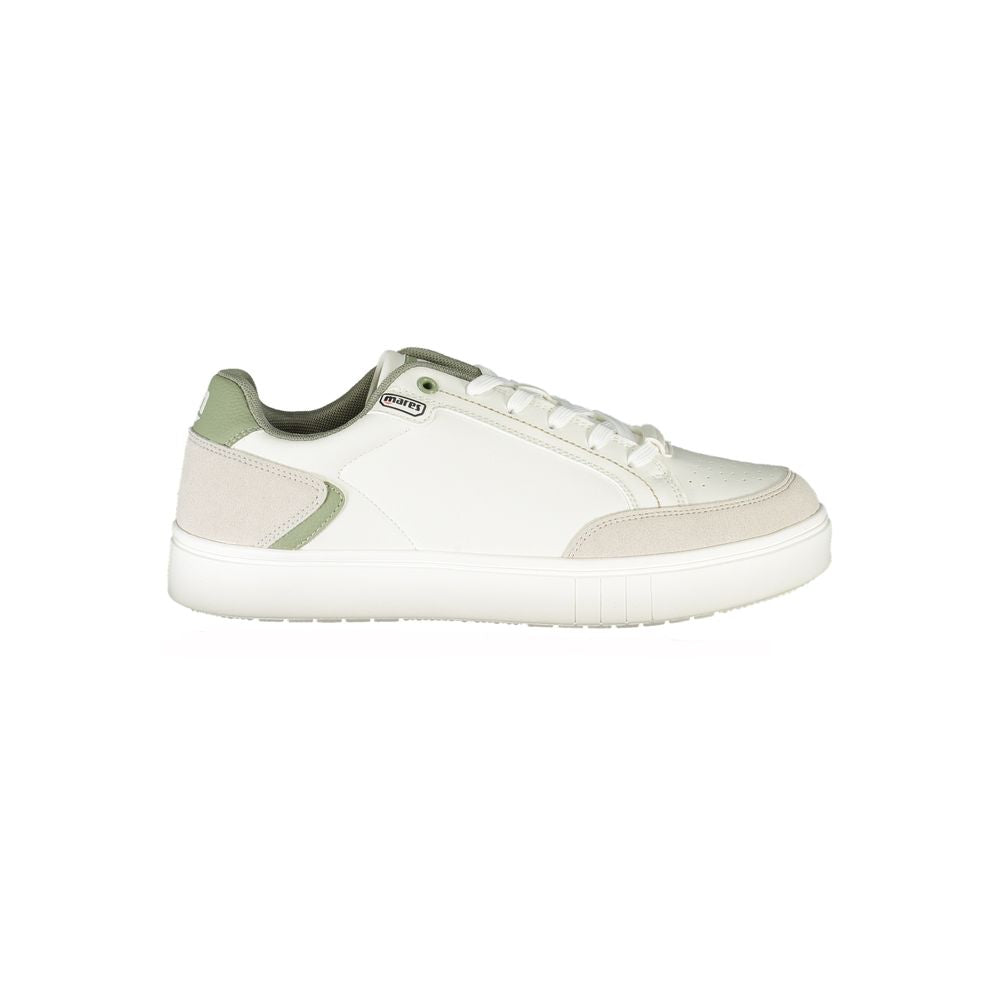 Mares White Polyurethane Men Sneaker | Regal Royce