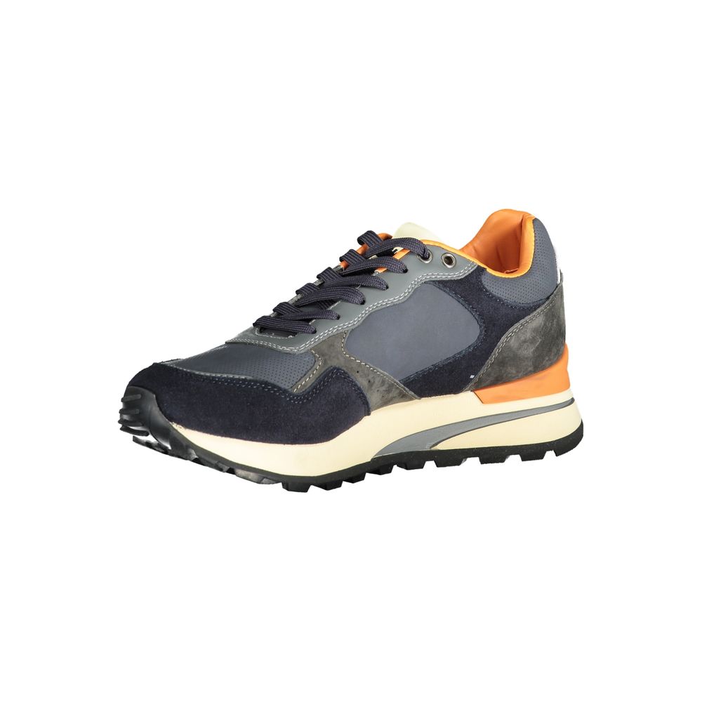 Blauer Blue Polyurethane Men Sneaker | Regal Royce