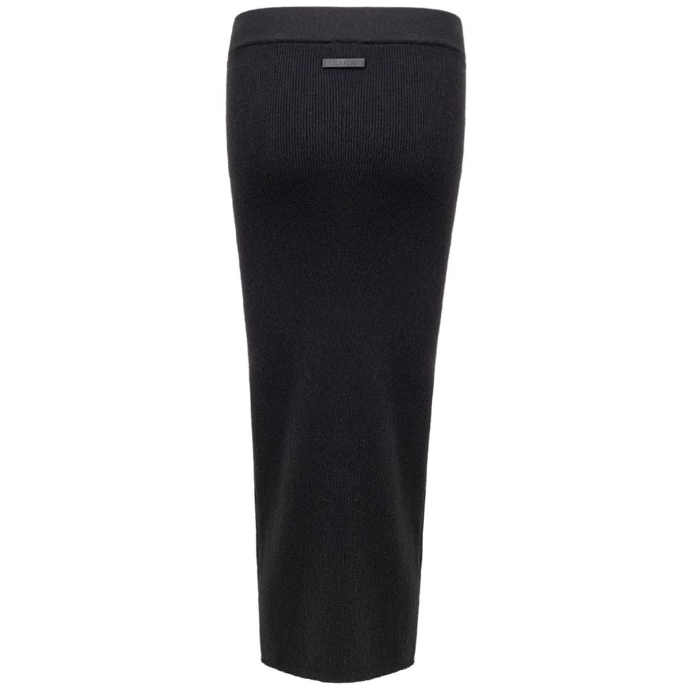 Tom Ford Black Cashmere Midi Skirt | Regal Royce