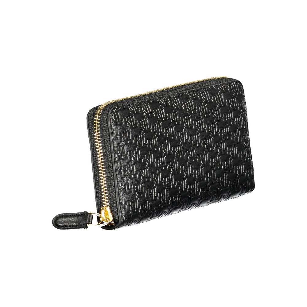 Ralph Lauren Black Leather Women Wallet | Regal Royce