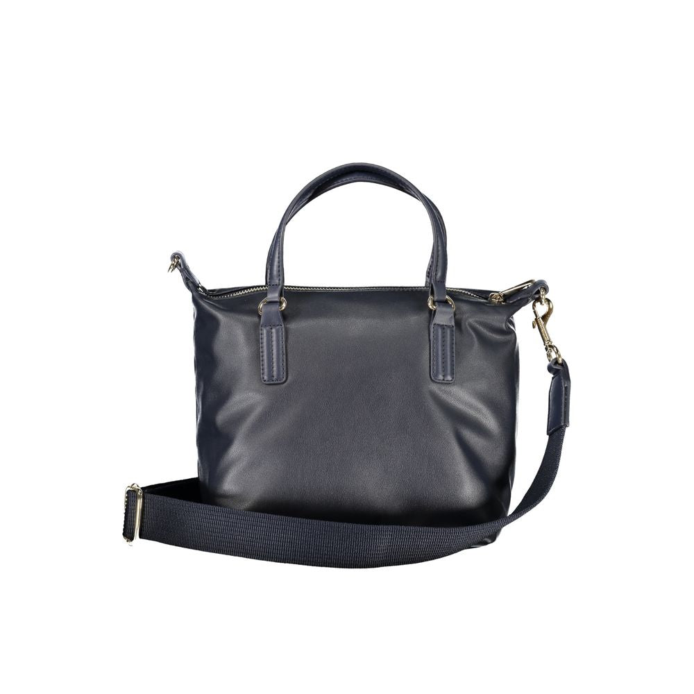 Tommy Hilfiger Blu Polyester Women Handbag | Regal Royce