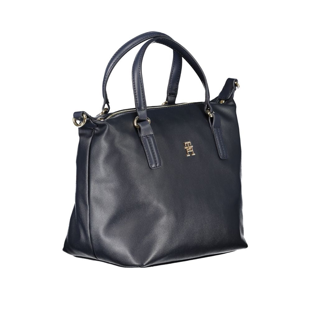 Tommy Hilfiger Blu Polyester Women Handbag | Regal Royce