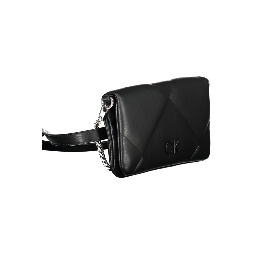 Calvin Klein Black Polyester Women Handbag | Regal Royce