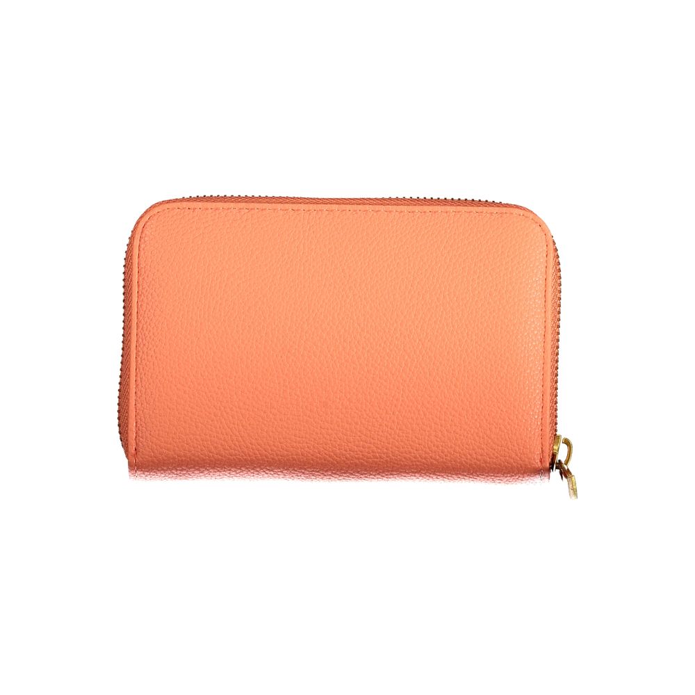 Guess Jeans Arancione Polyurethane Women Wallet | Regal Royce