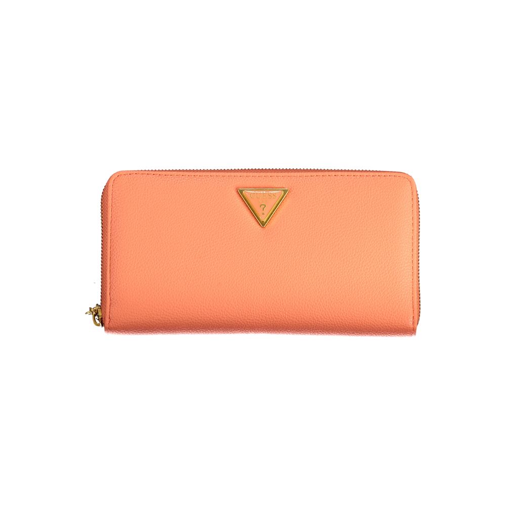 Guess Jeans Arancione Poliuretano Women Wallet | Regal Royce