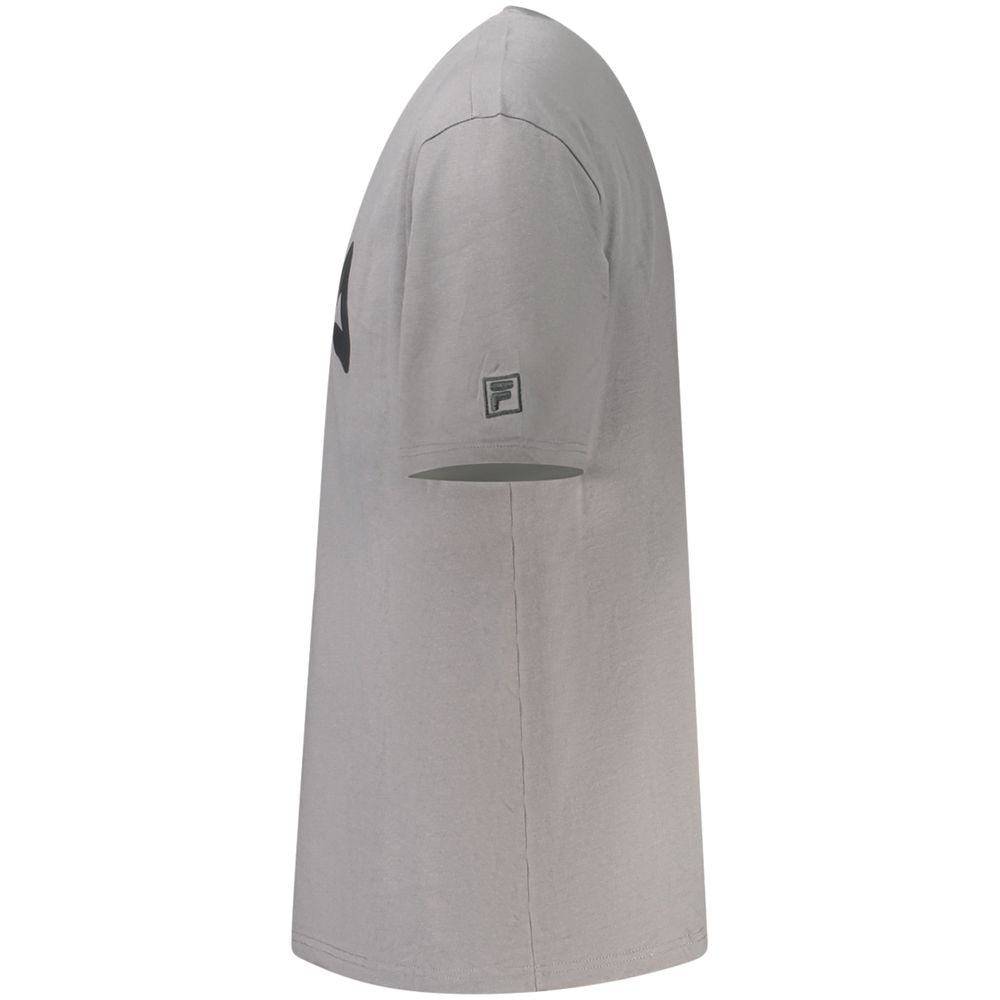 Fila Grigio Cotton Men's T-Shirt | Regal Royce