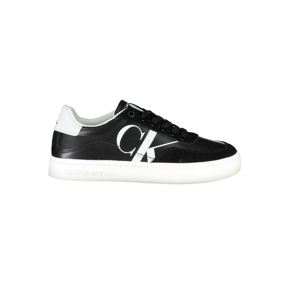 Calvin Klein Black Leather Women's Sneaker | Regal Royce