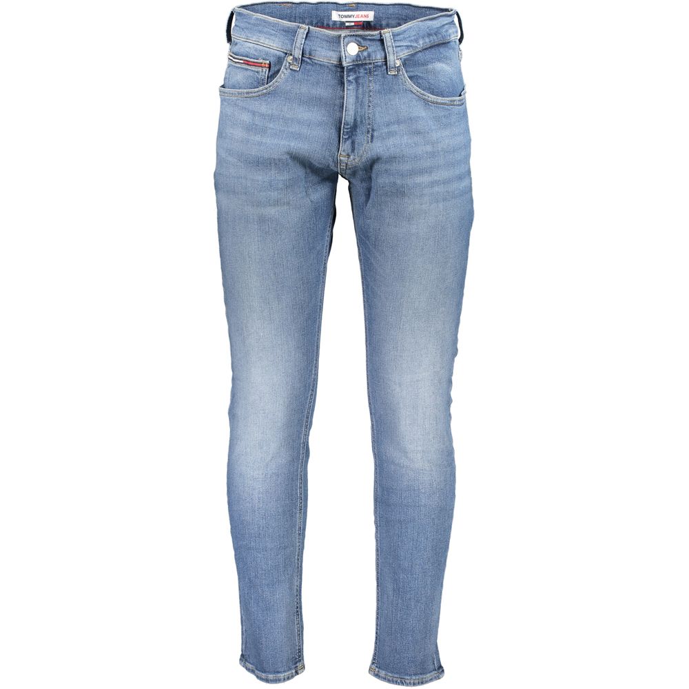 Tommy Hilfiger Blue Cotton Men Jeans | Regal Royce