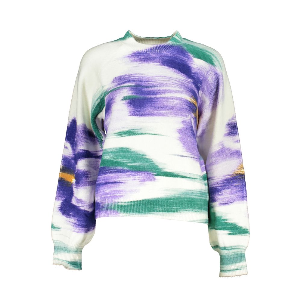 Desigual Bianco Acrylic Women Sweater | Regal Royce