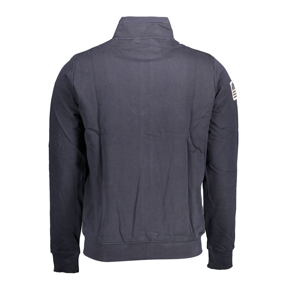 U.S. POLO ASSN. Blue Cotton Men Sweatshirt | Regal Royce