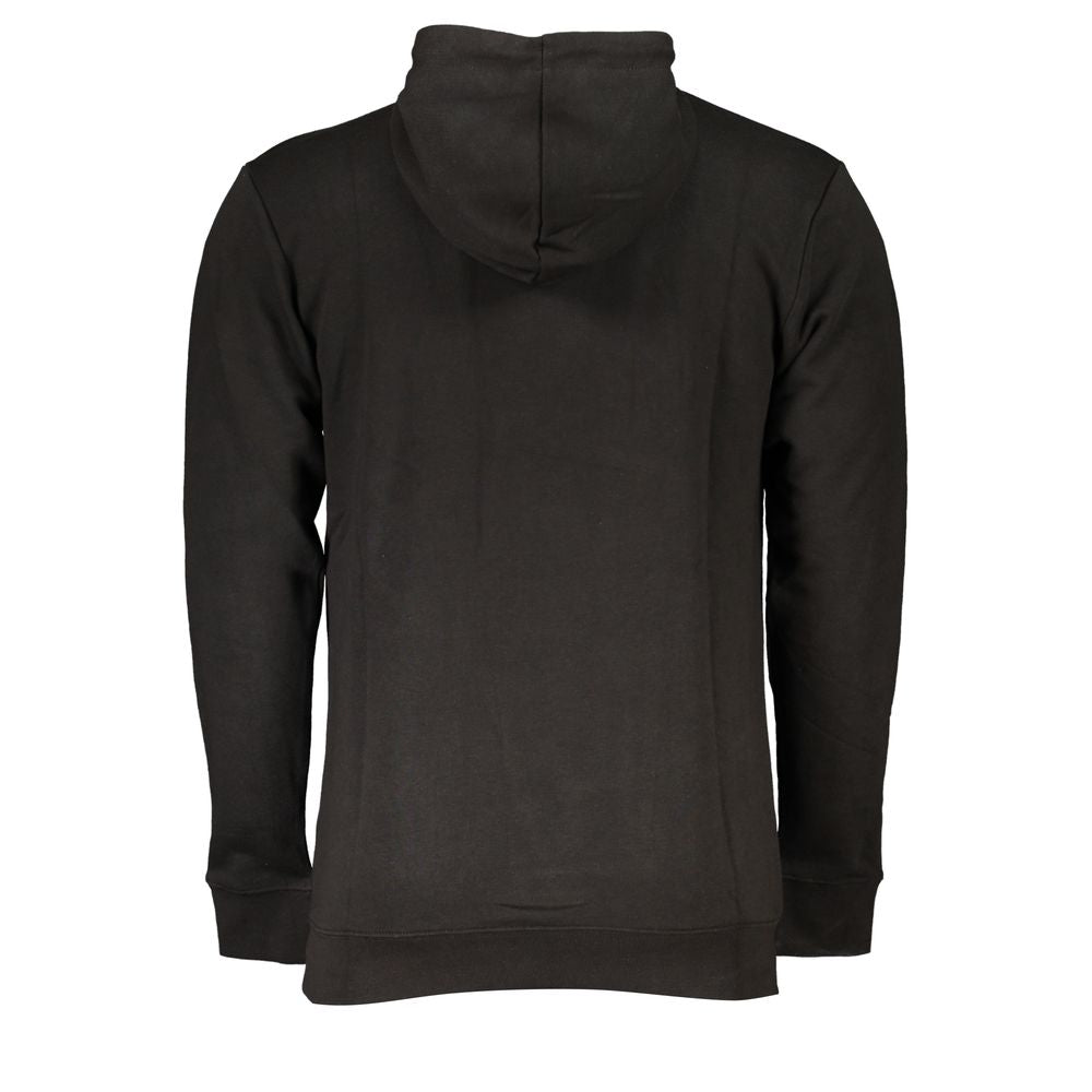 Cavalli Class Black Cotton Men's Hooded Sweatshirt | Regal Royce