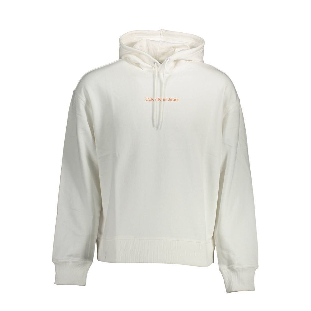 Calvin Klein White Cotton Sweatshirt