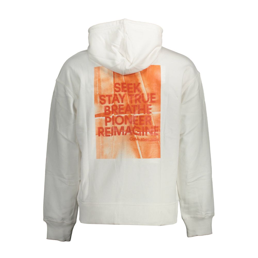 Calvin Klein Bianco Cotton Men's Sweatshirt | Regal Royce