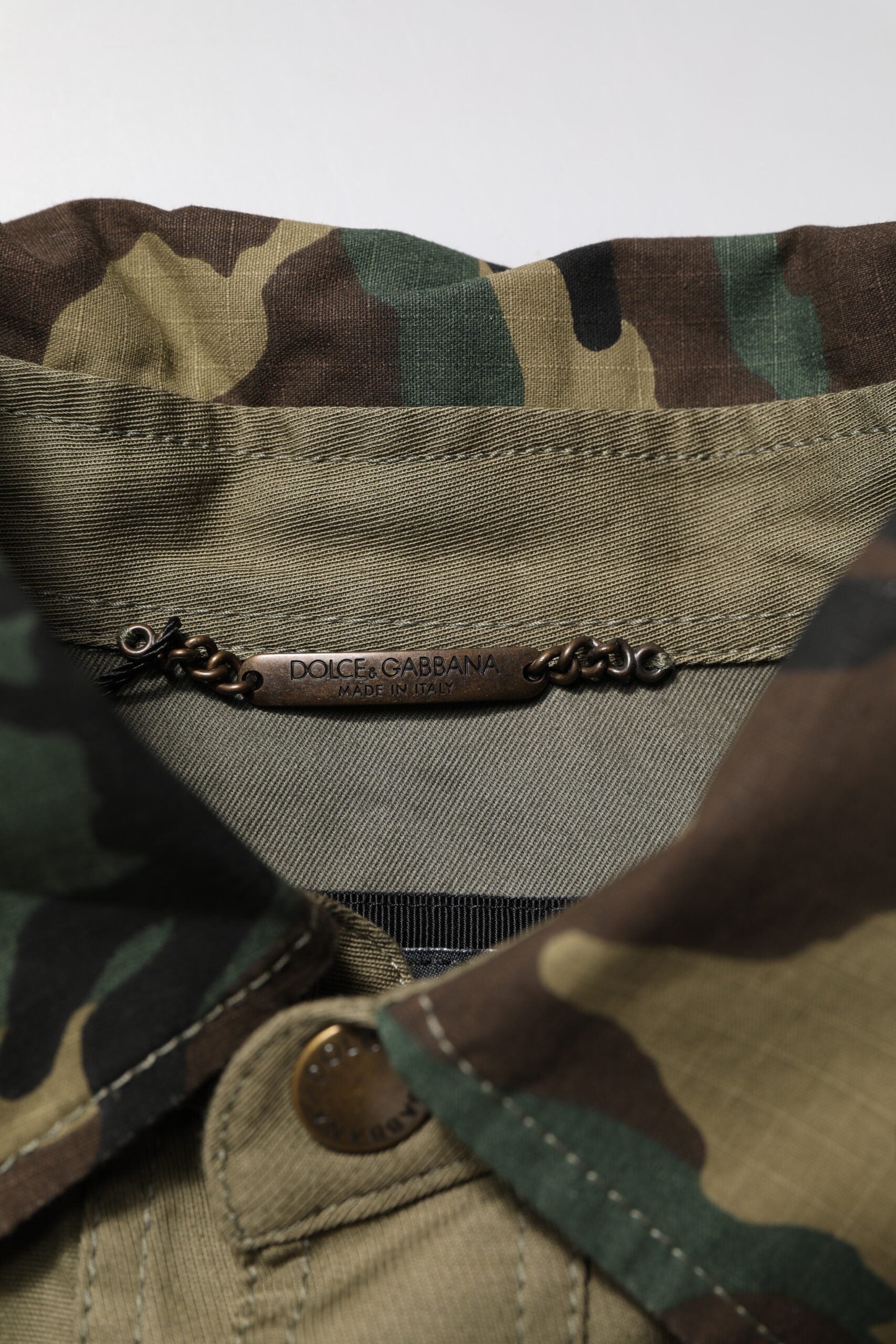 Dolce & Gabbana Brown Cotton Stretch Shirt Pants Casual Set | Regal Royce