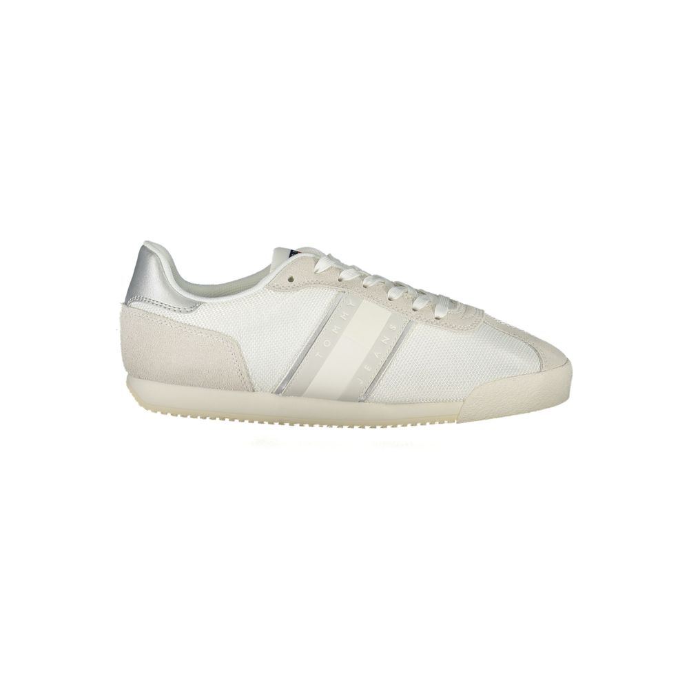 Tommy Hilfiger Bianco Polyester Women Sneaker | Regal Royce