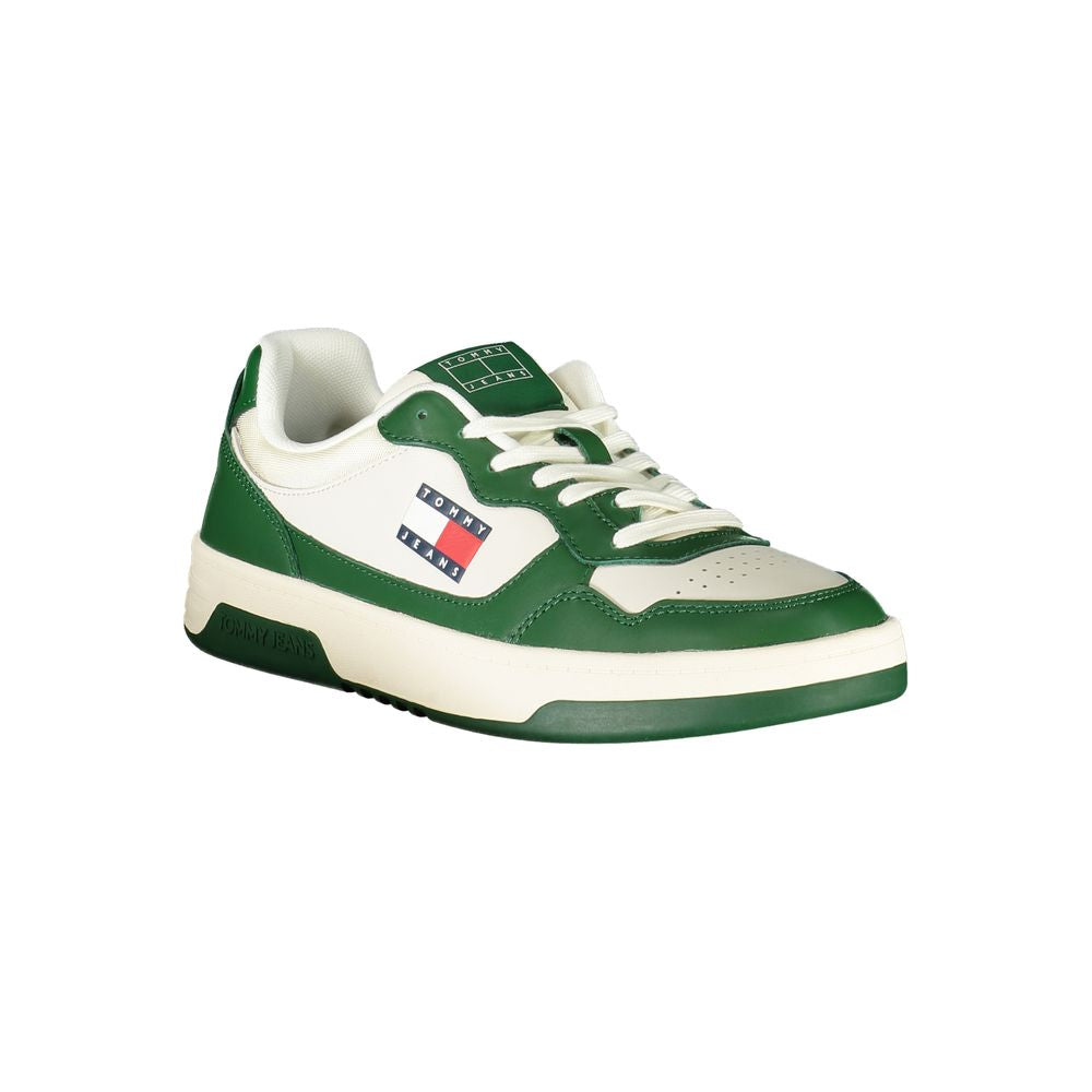 Tommy Hilfiger White Polyurethane Men Sneaker | Regal Royce