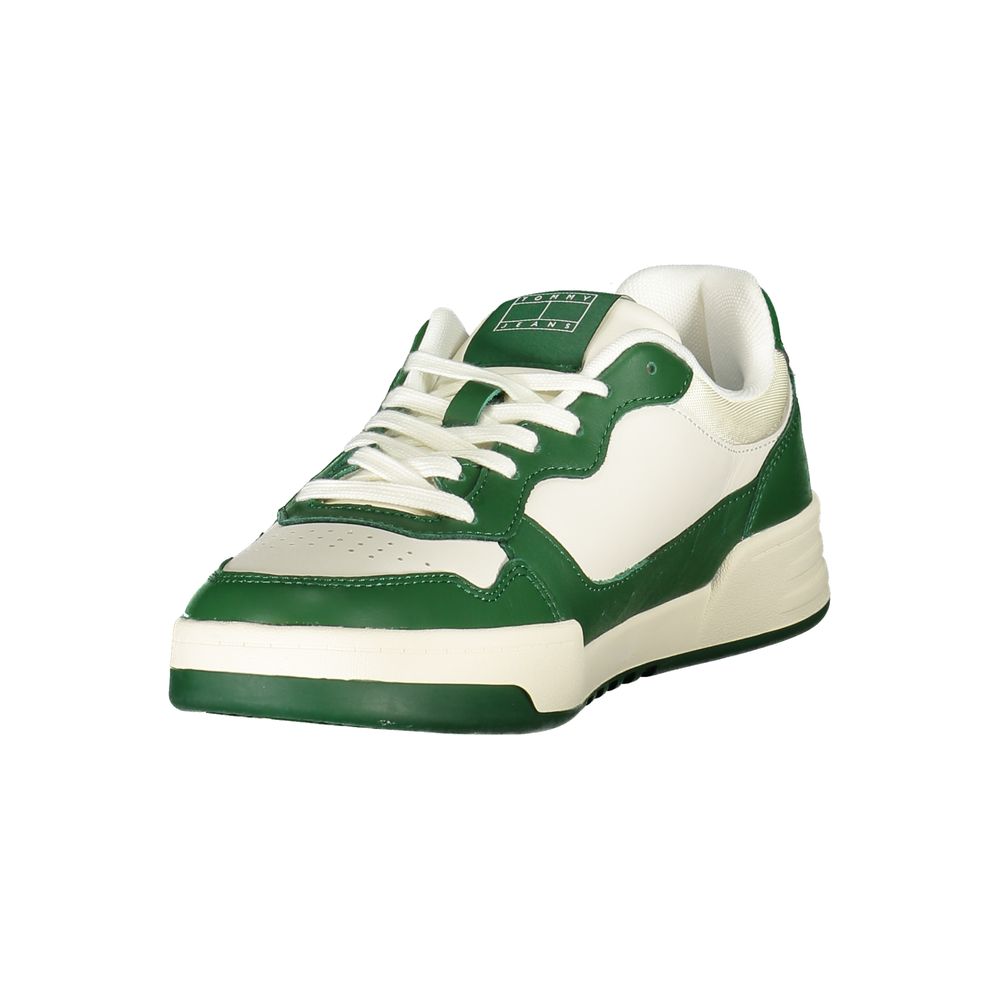 Tommy Hilfiger White Polyurethane Men Sneaker | Regal Royce