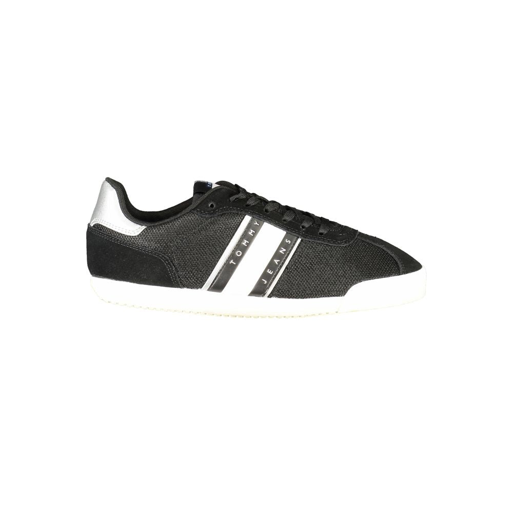 Tommy Hilfiger Nero Polyester Women Sneaker | Regal Royce