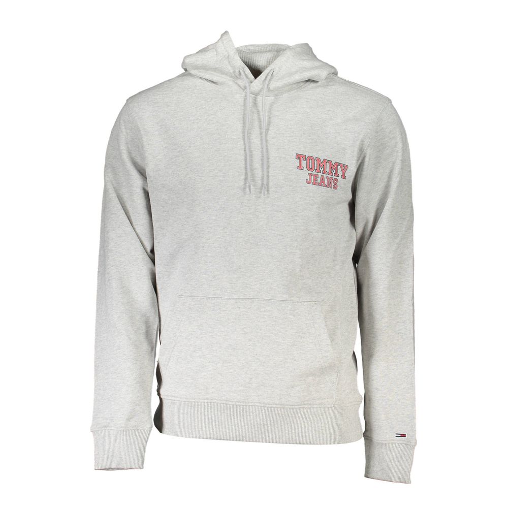 Tommy Hilfiger Grigio Cotton Men's Hoodie | Regal Royce