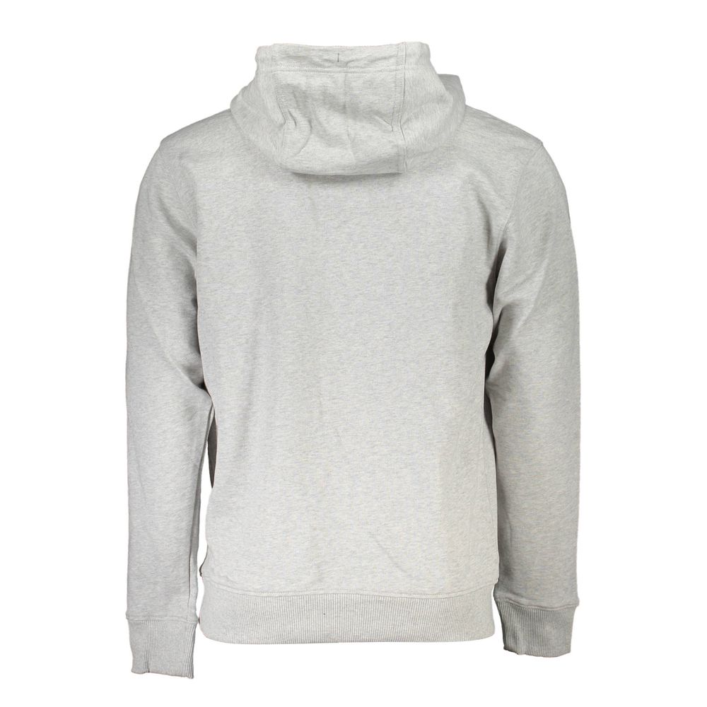 Tommy Hilfiger Grigio Cotton Men's Hoodie | Regal Royce