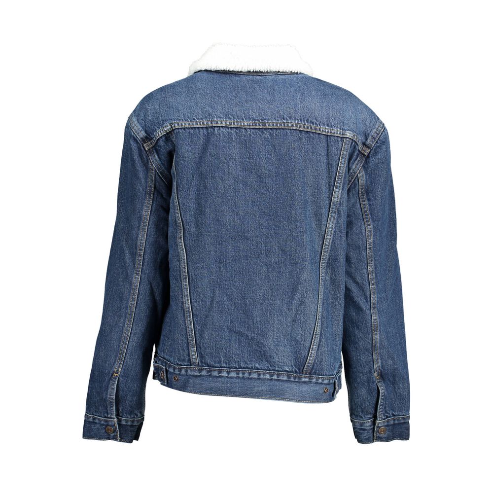 Levi's Blu Cotton Women Jacket | Regal Royce