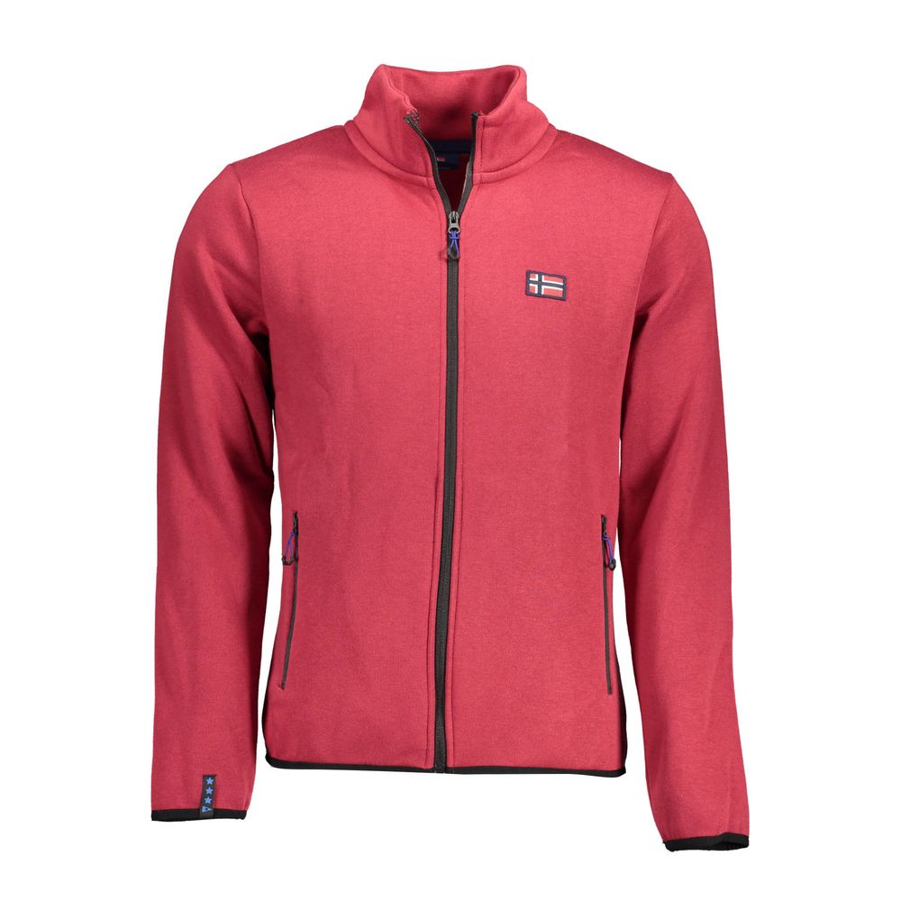 Norway 1963 Red Cotton Men Sweater | Regal Royce