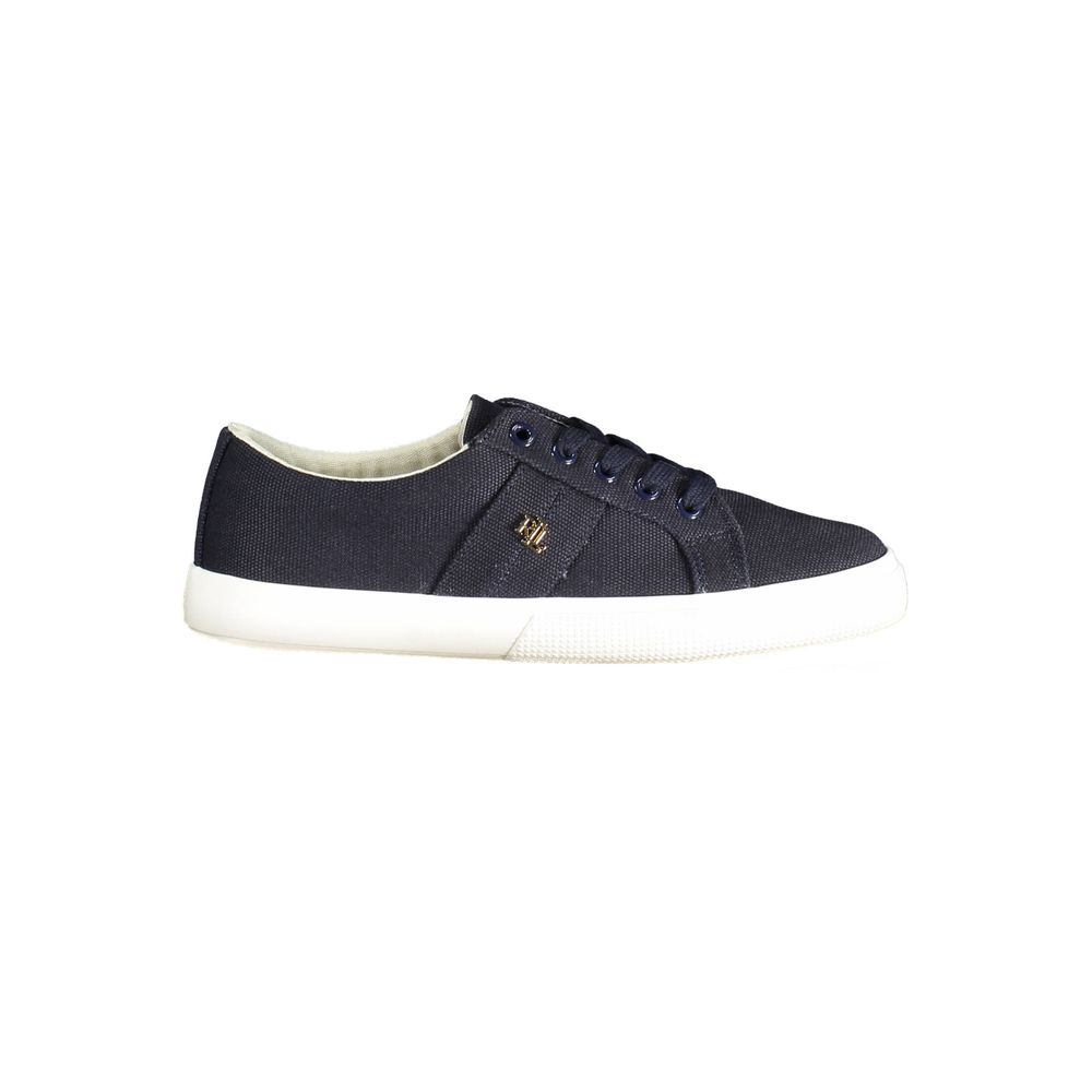 Ralph Lauren Blue Polyester Women Sneaker | Regal Royce