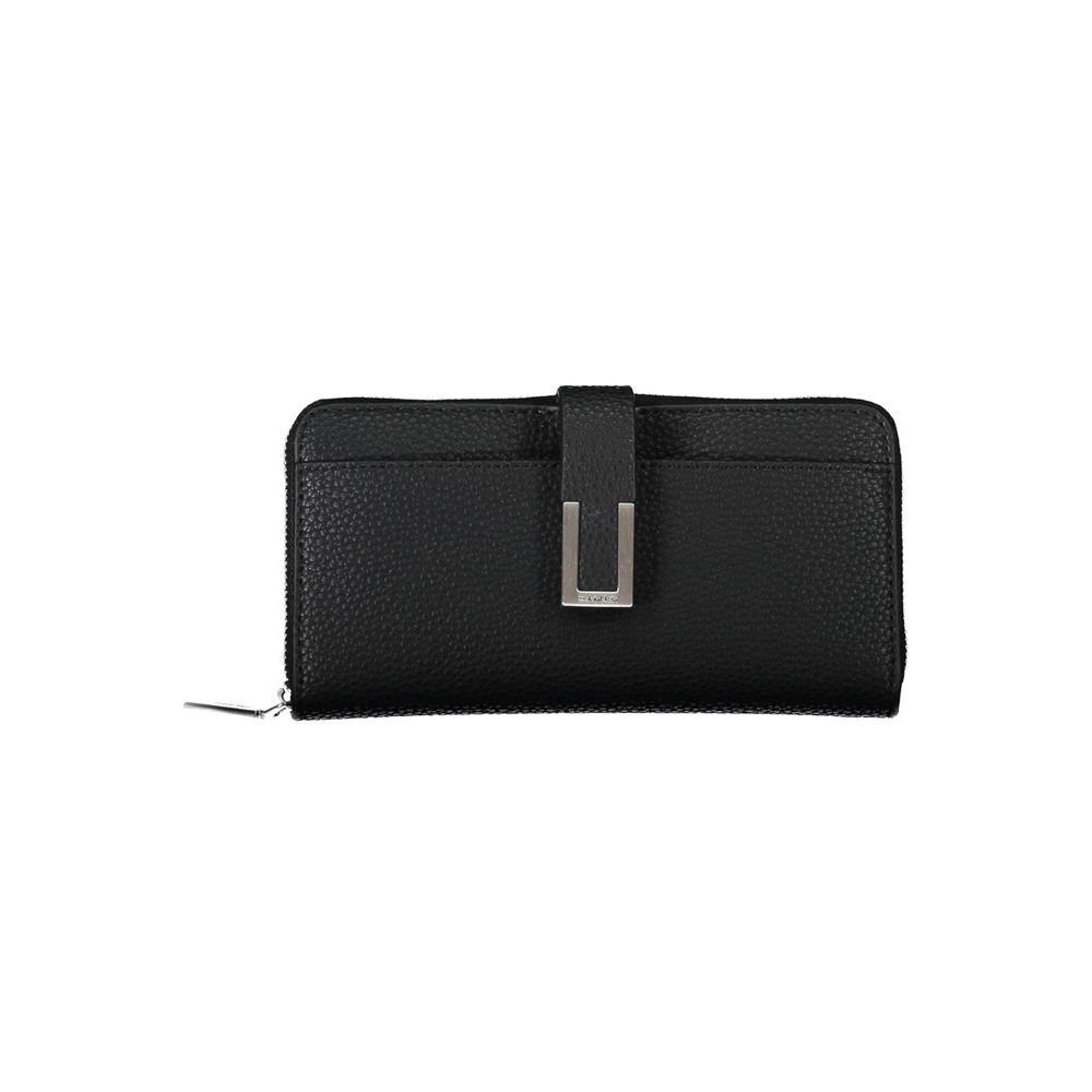 Calvin Klein Nero Polyurethane Women Wallet | Regal Royce