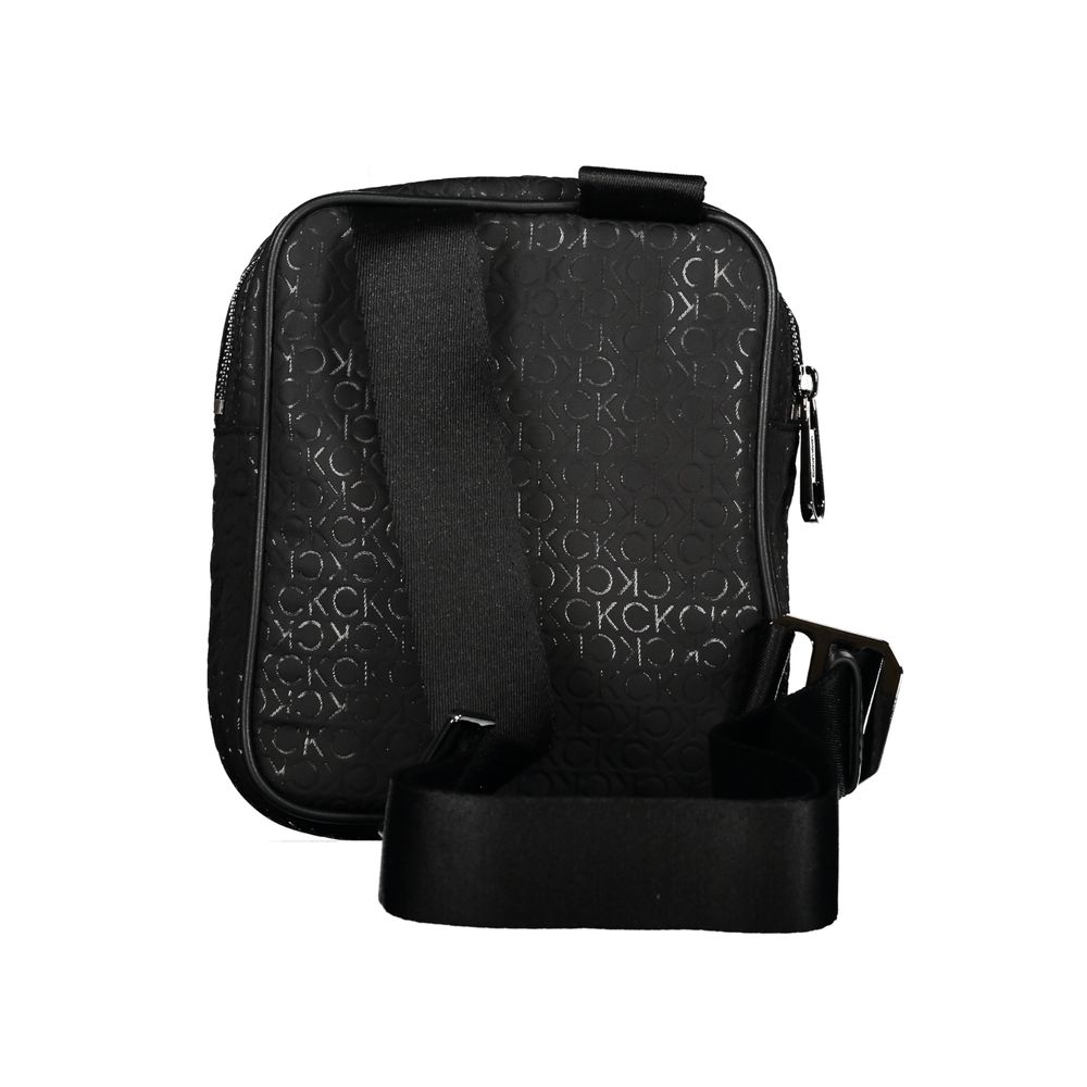 Calvin Klein Black Polyester Men Shoulder Bag | Regal Royce