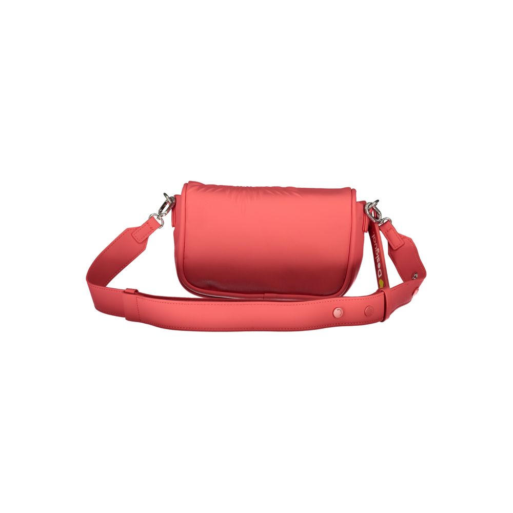 Desigual Rosso Polyurethane Women Handbag | Regal Royce