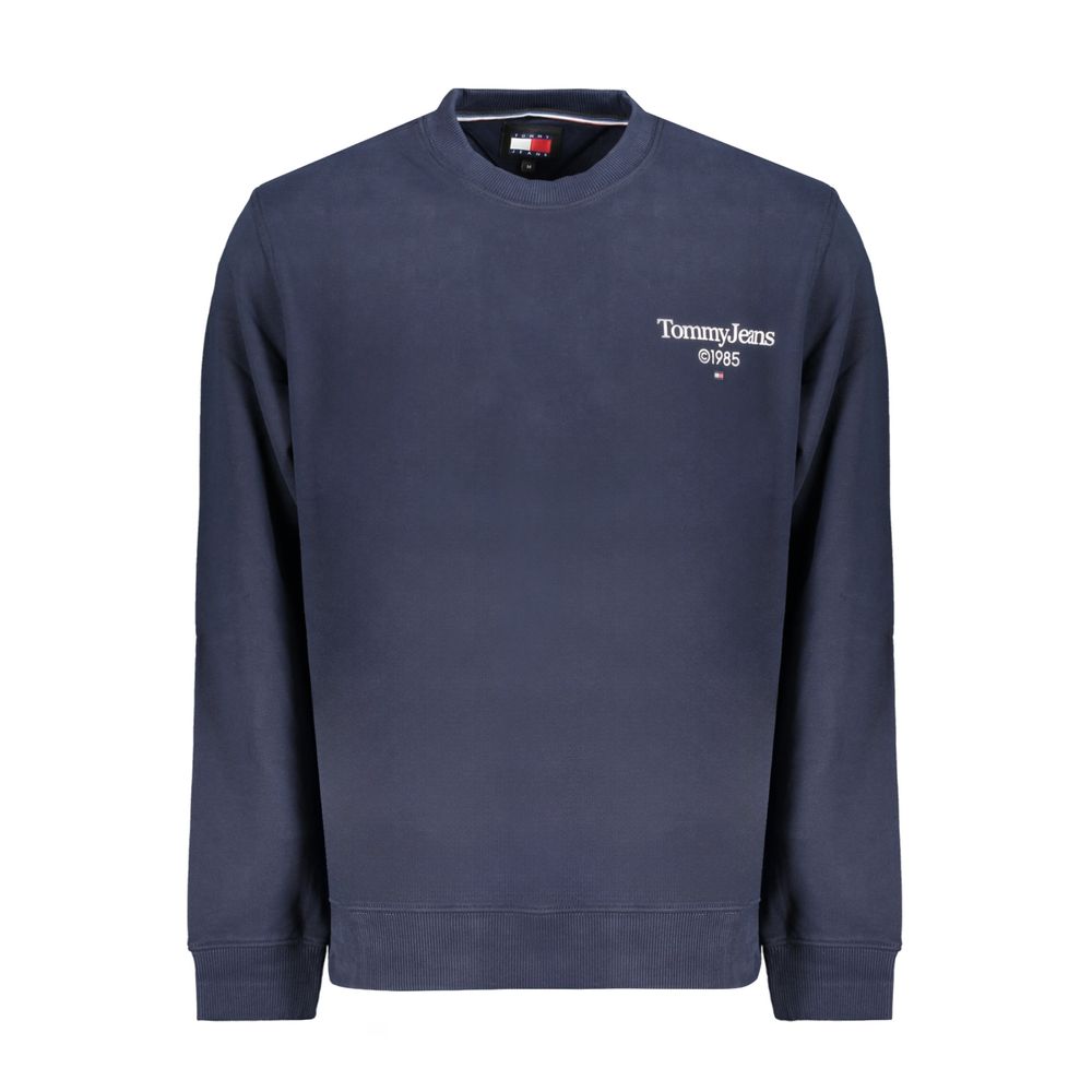 Tommy Hilfiger Blue Cotton Men Sweatshirt | Regal Royce