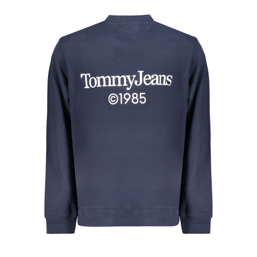 Tommy Hilfiger Blue Cotton Men Sweatshirt | Regal Royce