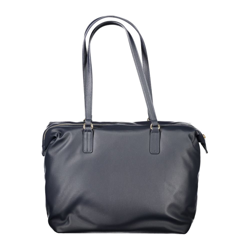 Tommy Hilfiger Blue Polyester Women Shoulder Bag | Regal Royce
