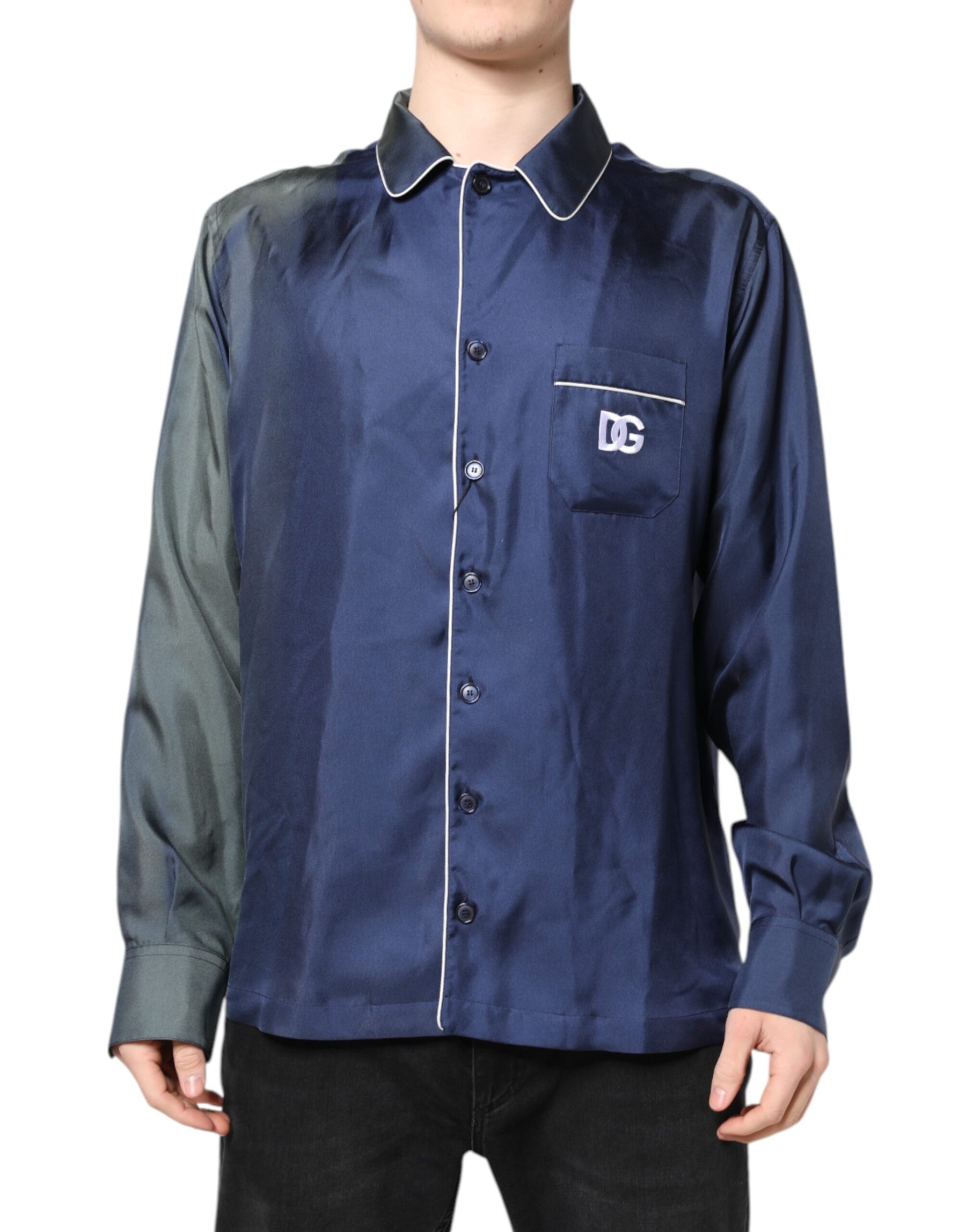 Dolce & Gabbana Multicolor Lounge Pajama Sleepwear Shirt | Regal Royce